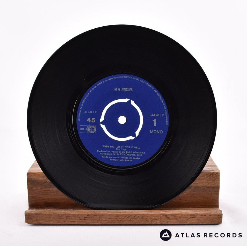 The Zipps - When You Tell It, Tell It Well - Mono 7" Vinyl Record - EX/EX