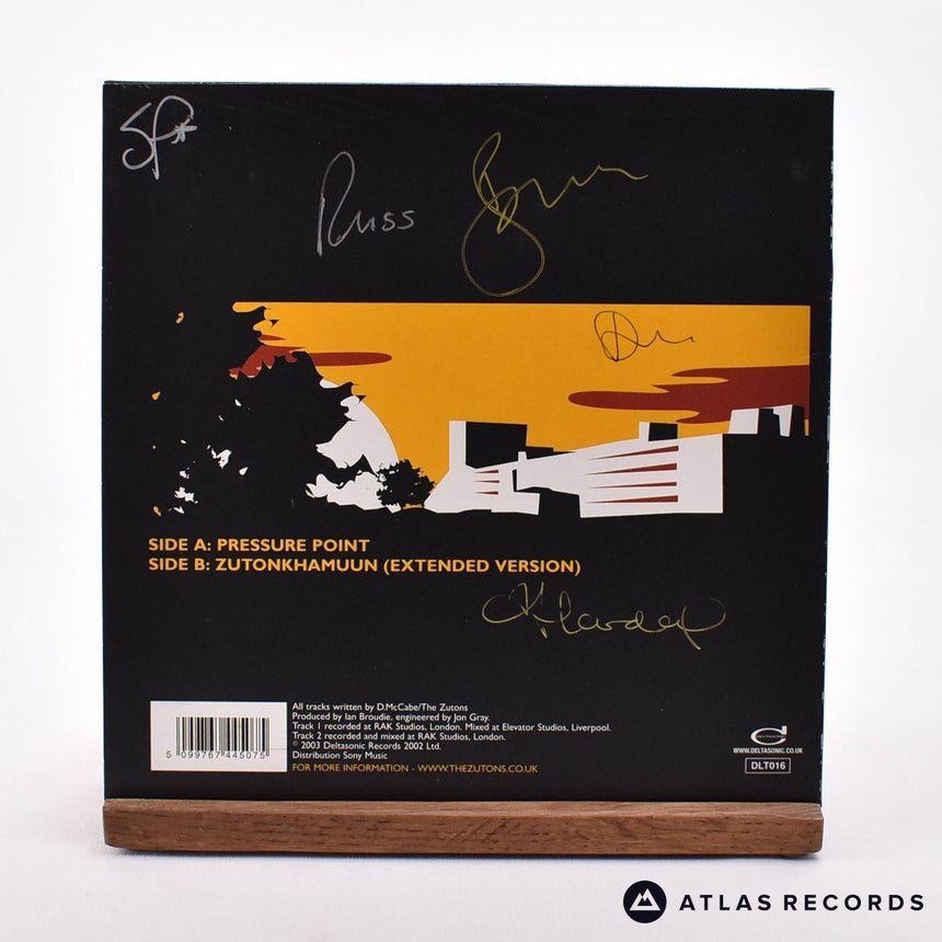 The Zutons - Pressure Point - Limited Edition Signed 7" Vinyl Record - NM/EX
