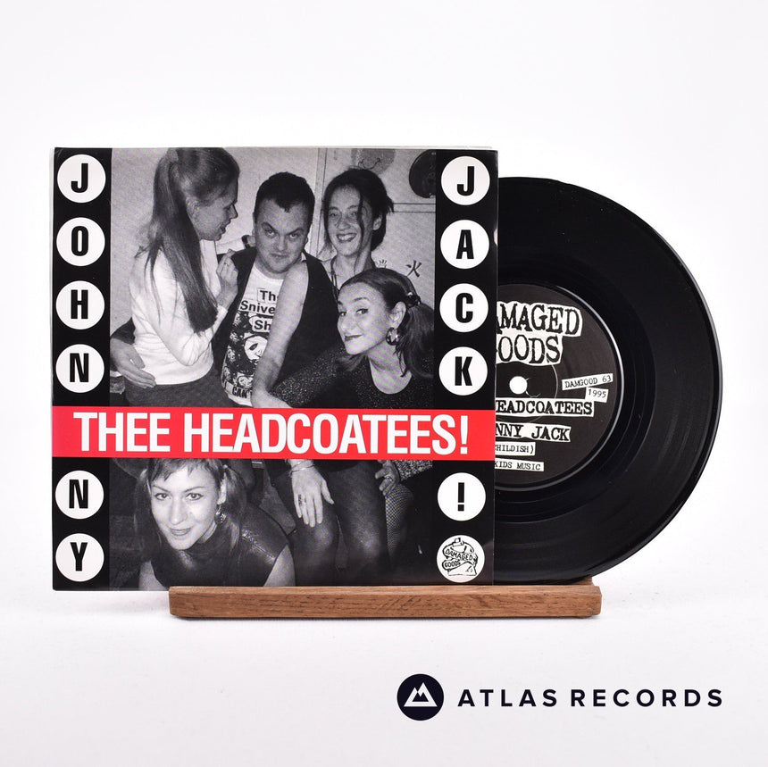 Thee Headcoatees Johnny Jack! 7" Vinyl Record - Front Cover & Record
