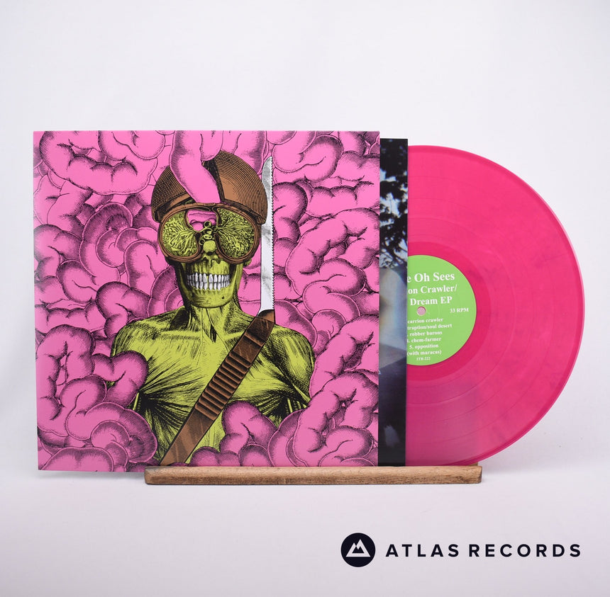 Thee Oh Sees Carrion Crawler LP Vinyl Record - Front Cover & Record