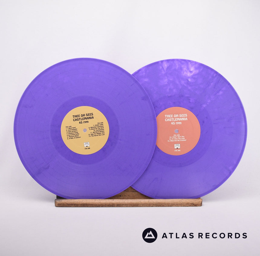 Thee Oh Sees - Castlemania - Purple Etched Limited Edition 2 x LP Vinyl Record