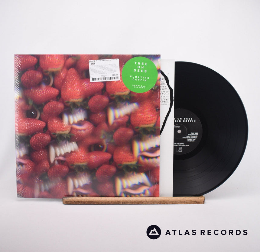 Thee Oh Sees Floating Coffin LP Vinyl Record - Front Cover & Record