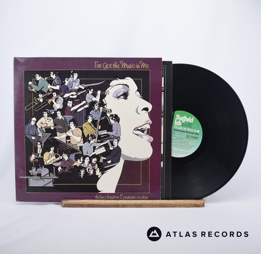 Thelma Houston I've Got The Music In Me LP Vinyl Record - Front Cover & Record