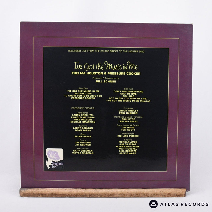 Thelma Houston - I've Got The Music In Me - Gatefold LP Vinyl Record - VG+/EX