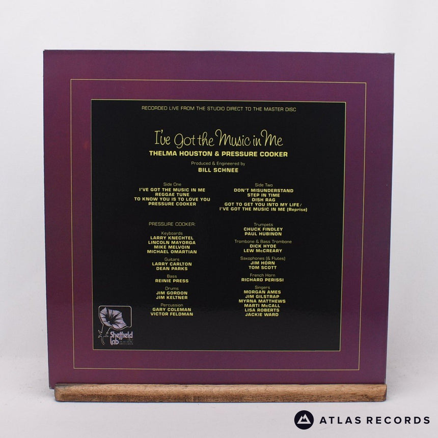 Thelma Houston - I've Got The Music In Me - Insert LP Vinyl Record - EX/EX