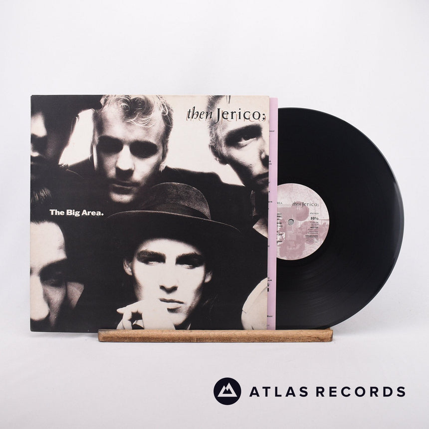 Then Jerico The Big Area LP Vinyl Record - Front Cover & Record