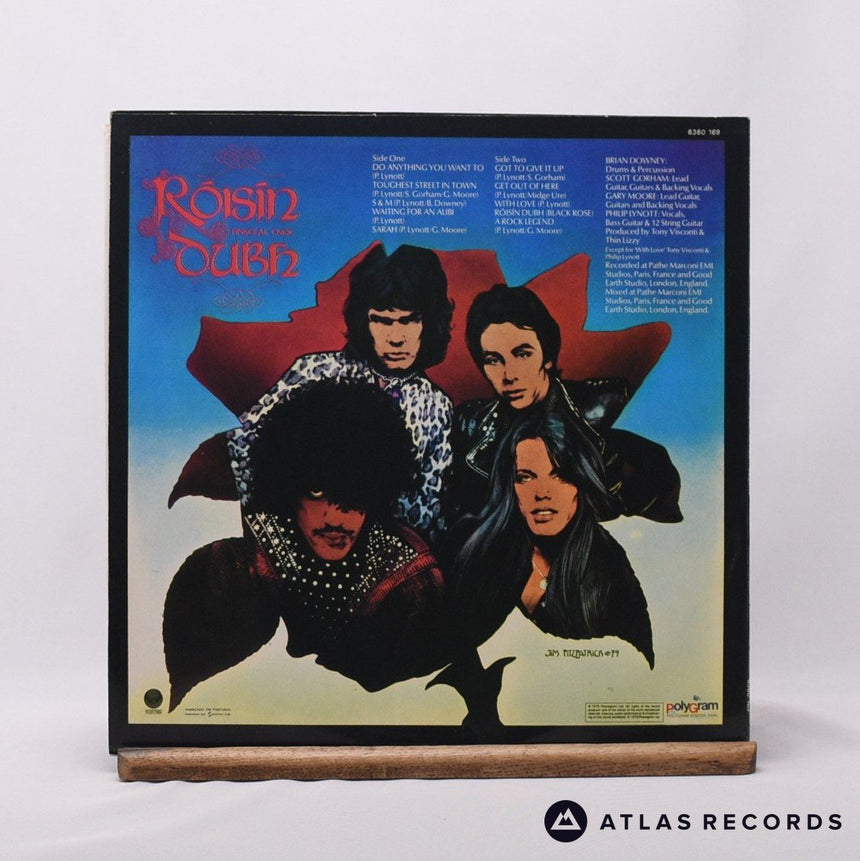 Thin Lizzy - Black Rose (A Rock Legend) - Portuguese LP Vinyl Record - EX/EX