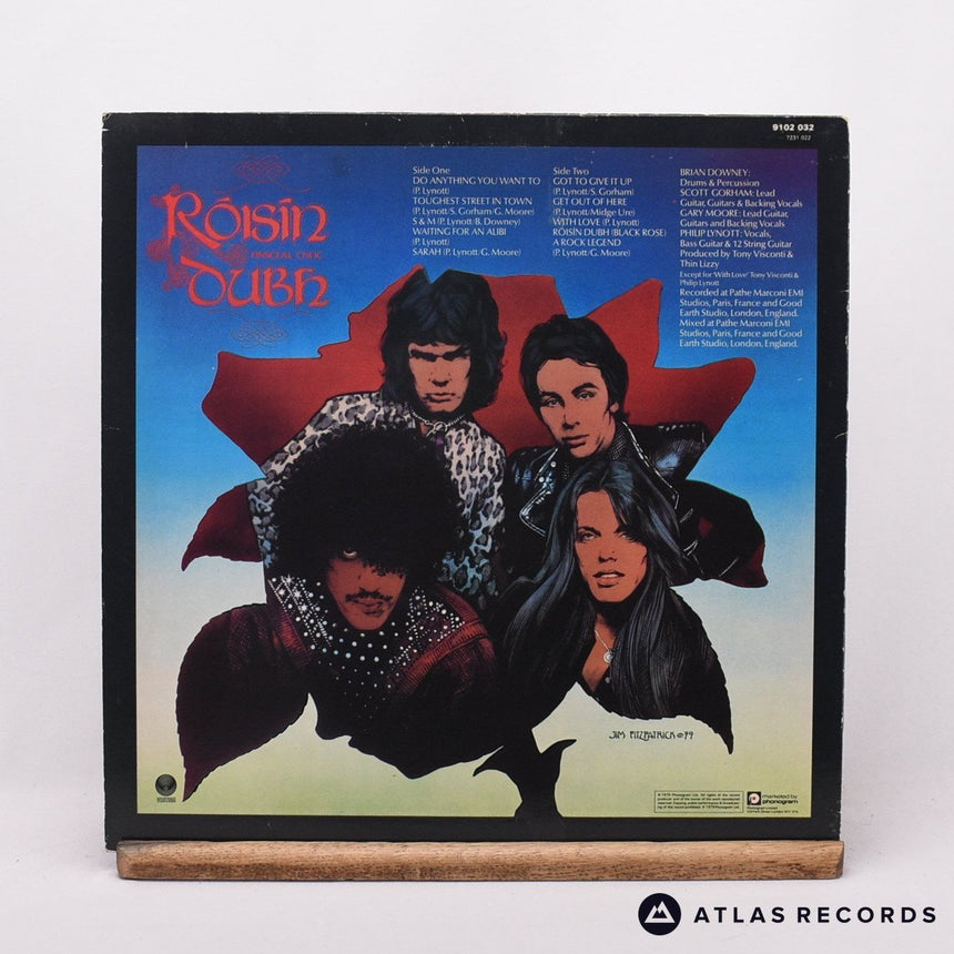 Thin Lizzy - Black Rose (A Rock Legend) - 1Y//3 2Y//3 LP Vinyl Record - VG+/VG+
