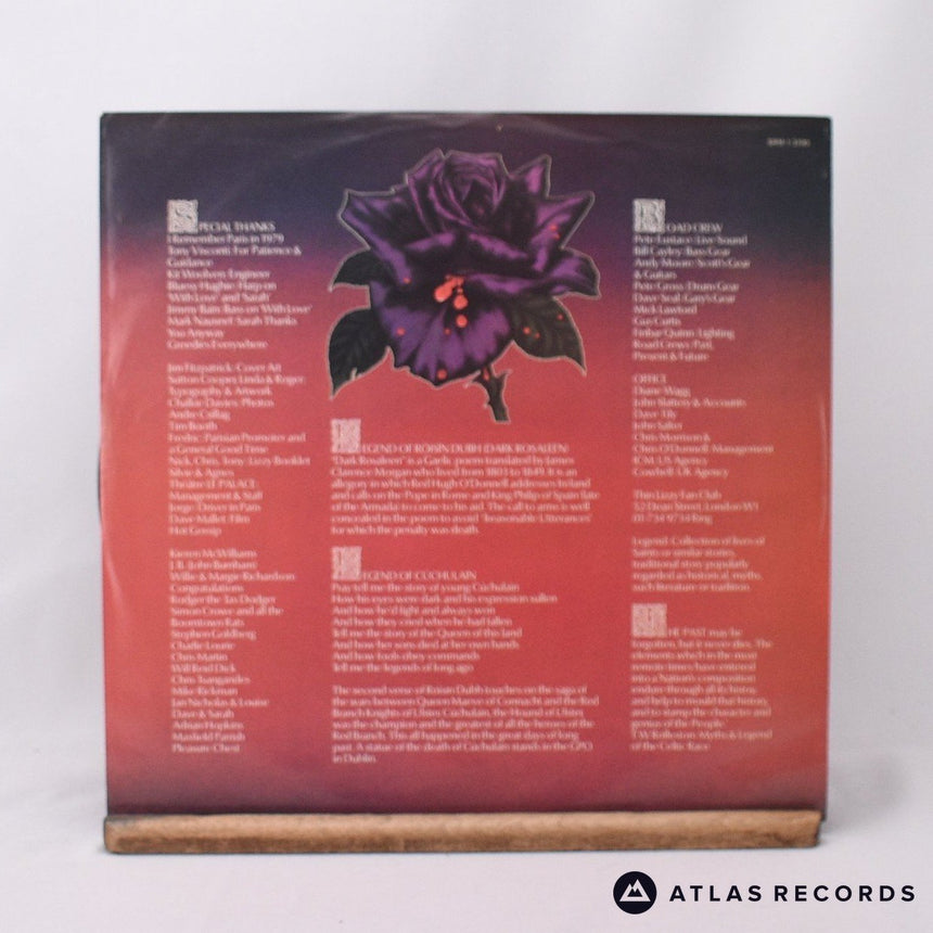 Thin Lizzy - Black Rose (A Rock Legend) - A-2 B-4 LP Vinyl Record - VG+/EX