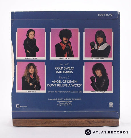 Thin Lizzy - Cold Sweat - 2 x 7" Vinyl Record - EX/EX