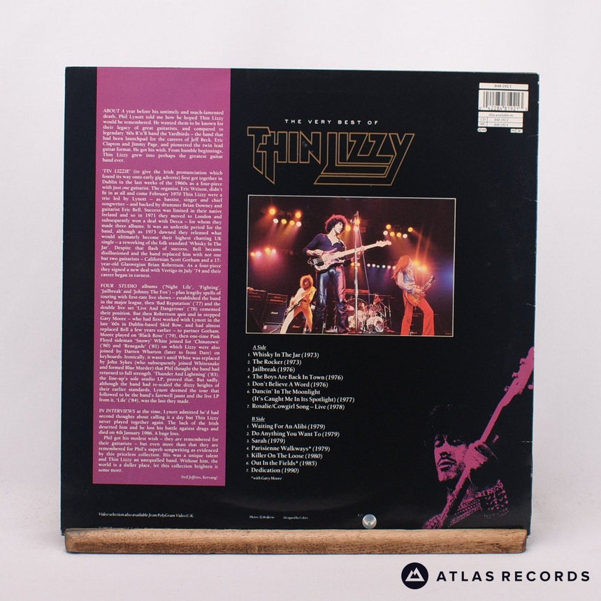 Thin Lizzy - Dedication: The Very Best Of Thin Lizzy - LP Vinyl Record - VG+/VG+