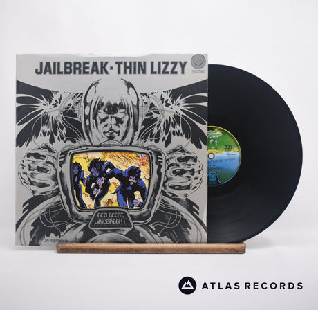 Thin Lizzy Jailbreak LP Vinyl Record - Front Cover & Record