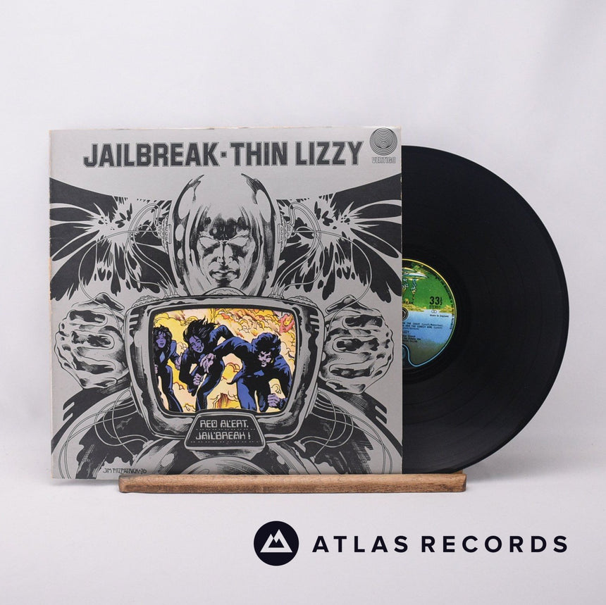 Thin Lizzy Jailbreak LP Vinyl Record - Front Cover & Record
