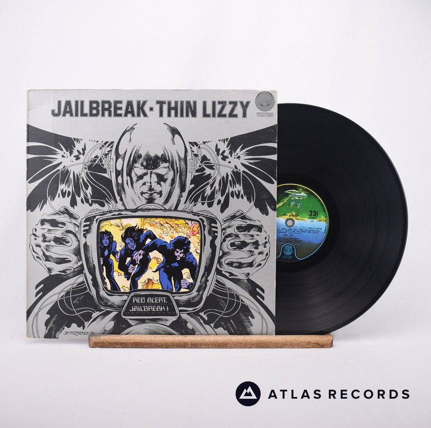 Thin Lizzy Jailbreak LP Vinyl Record - Front Cover & Record