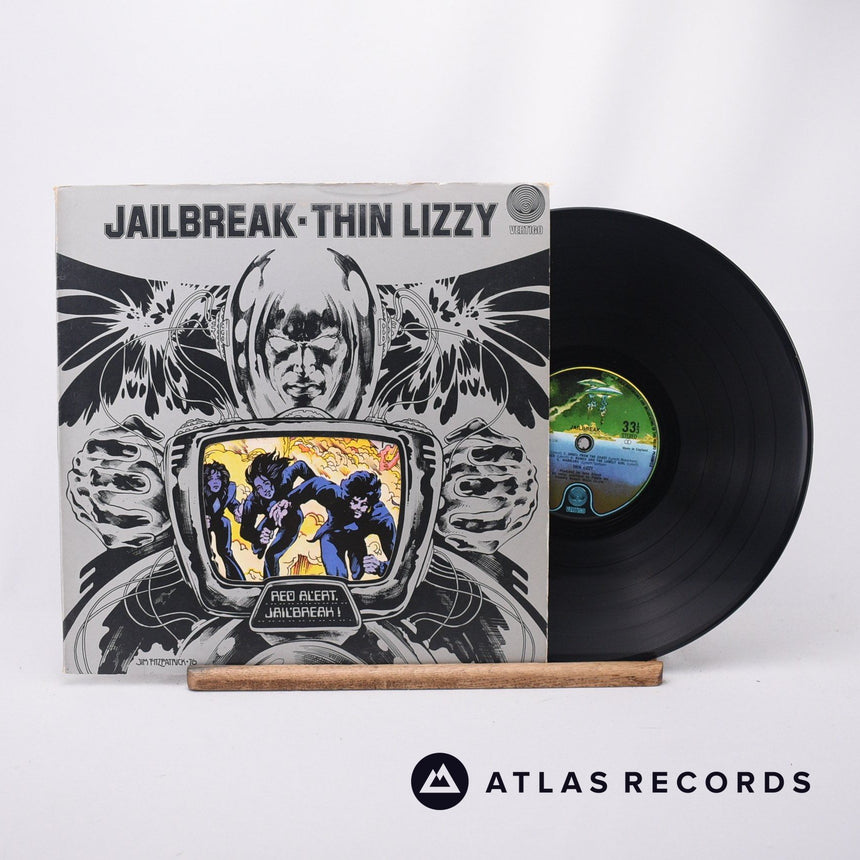 Thin Lizzy Jailbreak LP Vinyl Record - Front Cover & Record