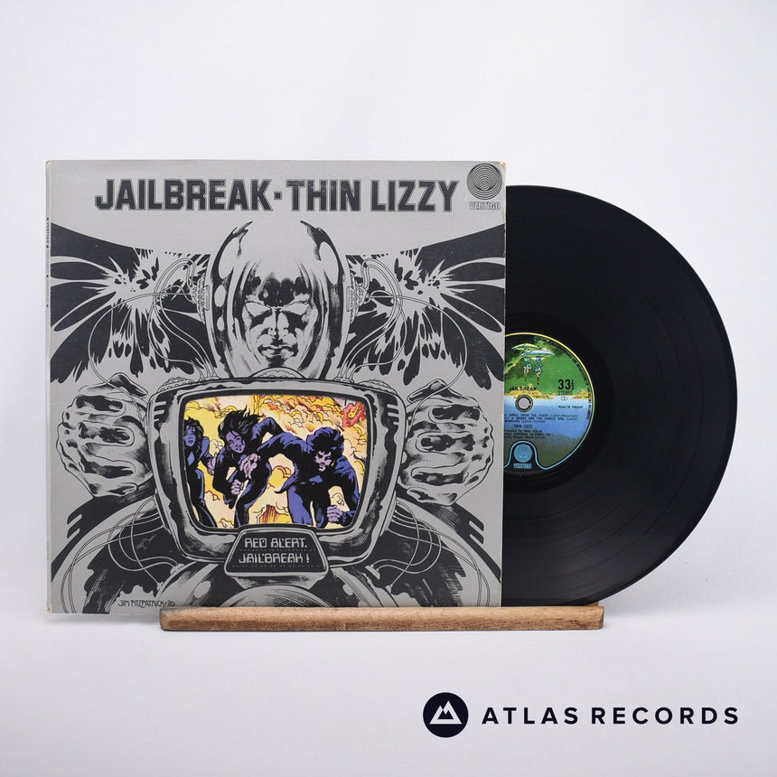 Thin Lizzy Jailbreak LP Vinyl Record - Front Cover & Record
