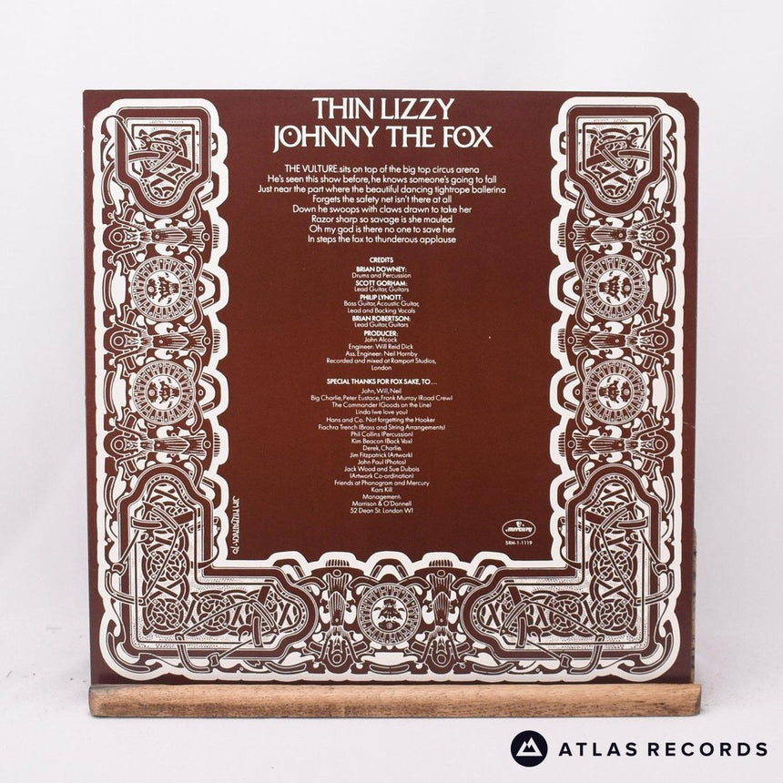 Thin Lizzy - Johnny The Fox - Santa Maria Us LP Vinyl Record - VG+/EX