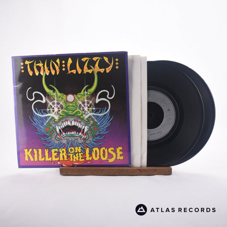 Thin Lizzy Killer On The Loose 2 x 7" Vinyl Record - Front Cover & Record