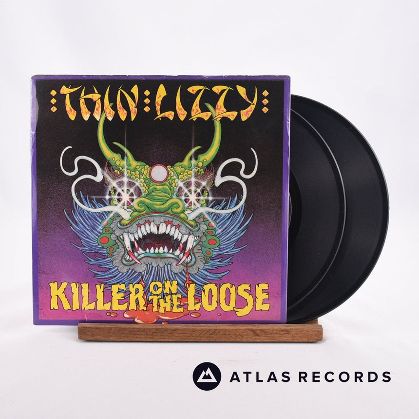 Thin Lizzy Killer On The Loose 2 x 7" Vinyl Record - Front Cover & Record