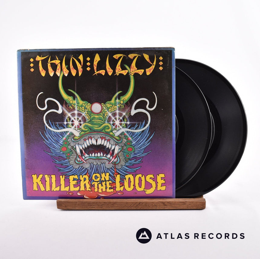 Thin Lizzy Killer On The Loose 2 x 7" Vinyl Record - Front Cover & Record