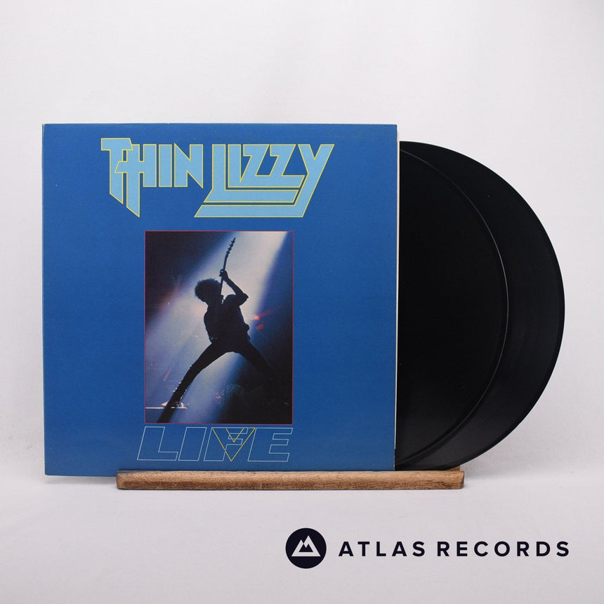 Thin Lizzy Life Live 2 x LP Vinyl Record - Front Cover & Record