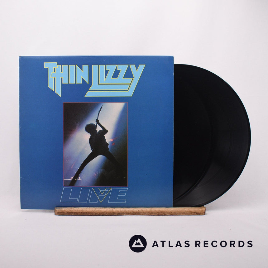 Thin Lizzy Life Live 2 x LP Vinyl Record - Front Cover & Record