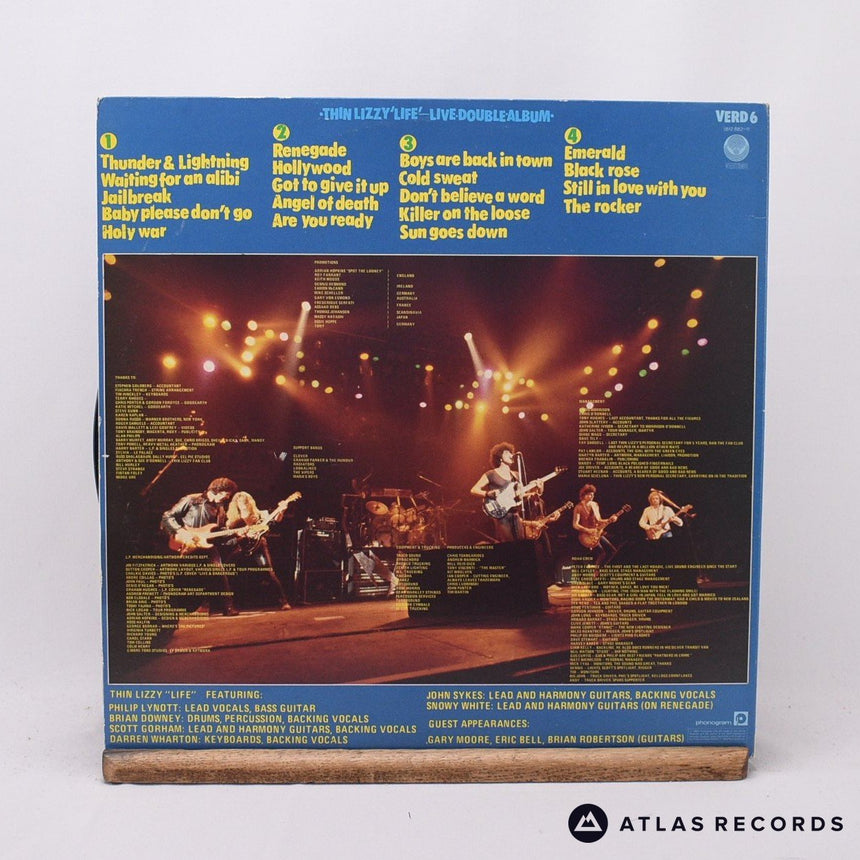 Thin Lizzy - Life Live - Gatefold A//1 B//1 2 x LP Vinyl Record - EX/EX