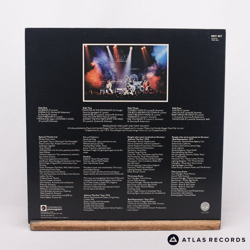Thin Lizzy - Live And Dangerous - 1Y//3 2Y//1 2 x LP Vinyl Record - EX/VG+