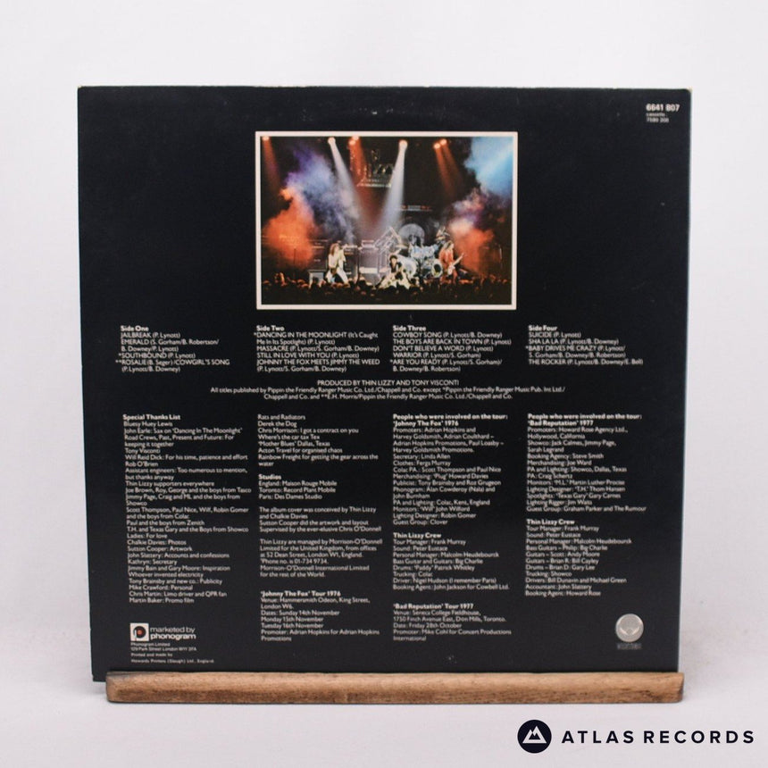 Thin Lizzy - Live And Dangerous - Gatefold2 x LP Vinyl Record - VG+/EX