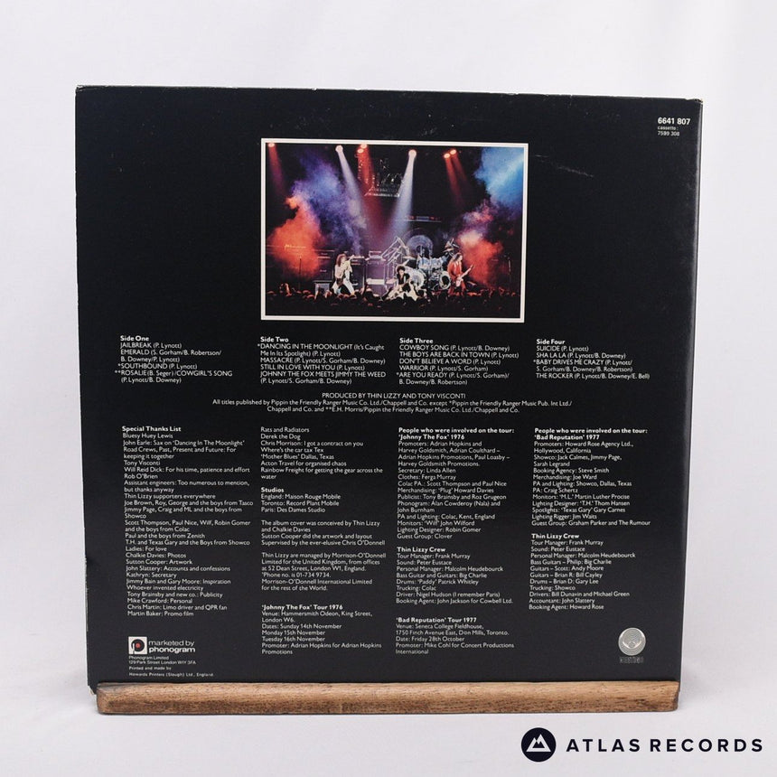 Thin Lizzy - Live And Dangerous - Double LP Vinyl Record - EX/EX