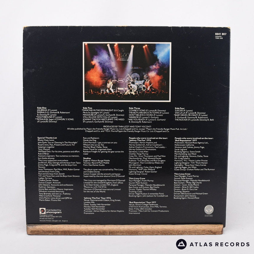 Thin Lizzy - Live And Dangerous - 1Y//3 2Y//2 2 x LP Vinyl Record - VG+/VG+