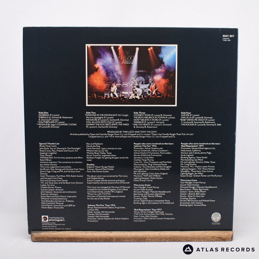 Thin Lizzy - Live And Dangerous - Gatefold2 x LP Vinyl Record - EX/EX