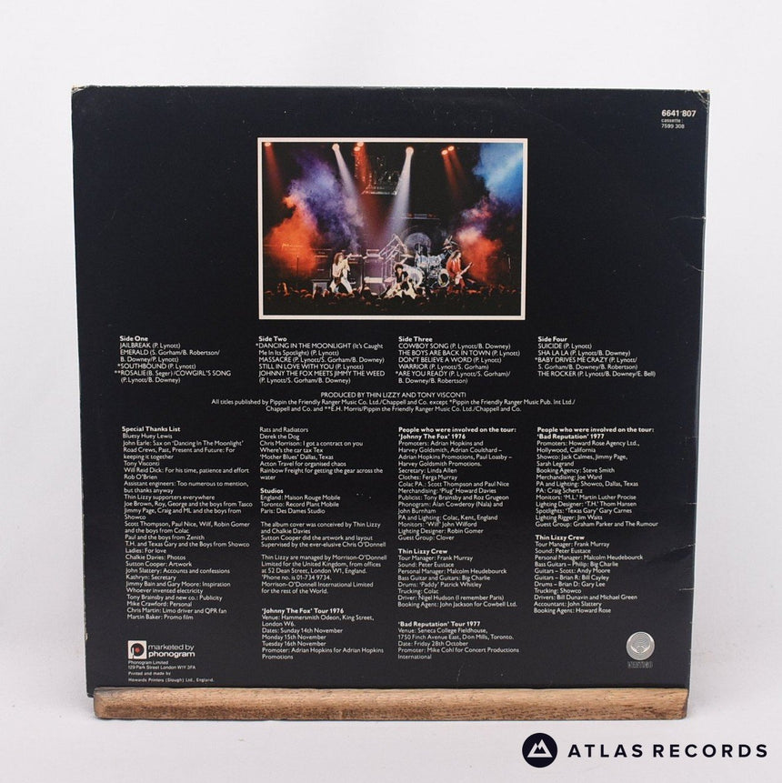 Thin Lizzy - Live And Dangerous - 1Y//3 2Y//1 2 x LP Vinyl Record - VG+/EX