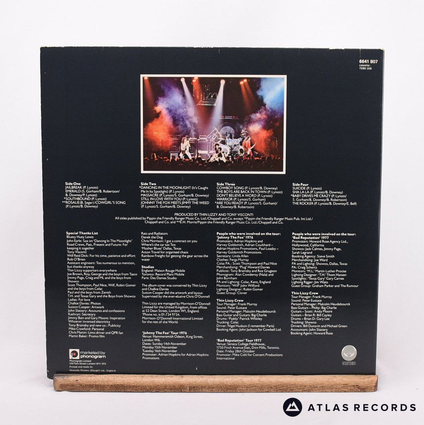 Thin Lizzy - Live And Dangerous - Gatefold2 x LP Vinyl Record - VG+/EX