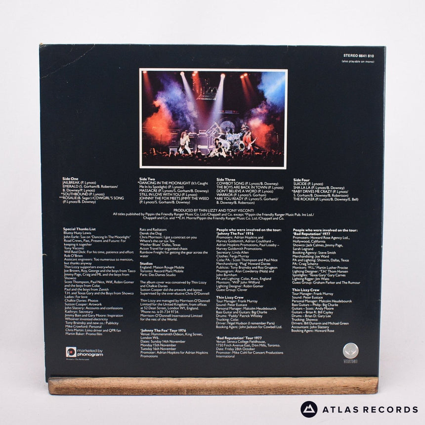 Thin Lizzy - Live And Dangerous - Gatefold 1Y 2Y 2 x LP Vinyl Record - VG+/EX