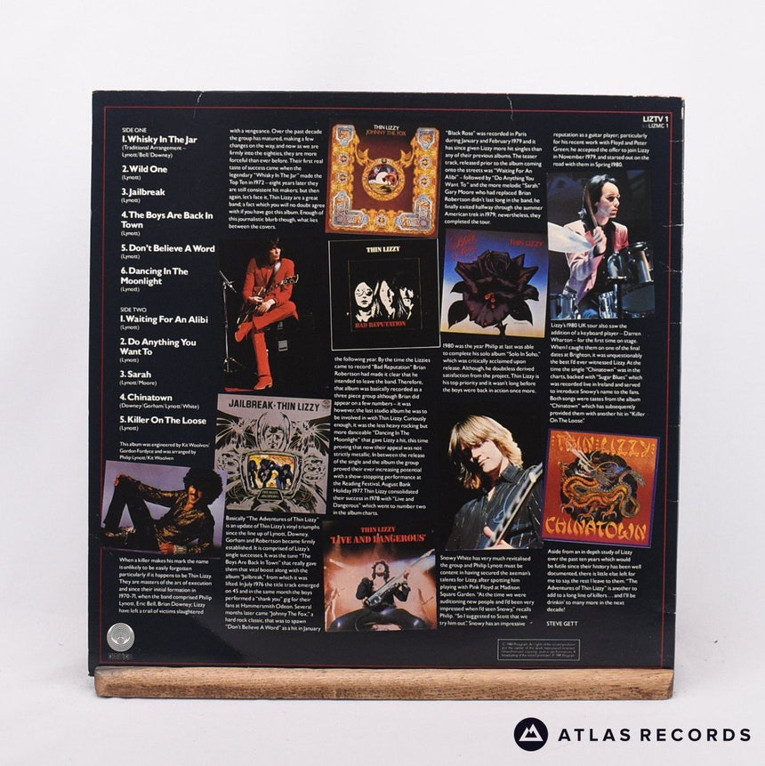 Thin Lizzy - The Adventures Of Thin Lizzy - LP Vinyl Record - EX/EX