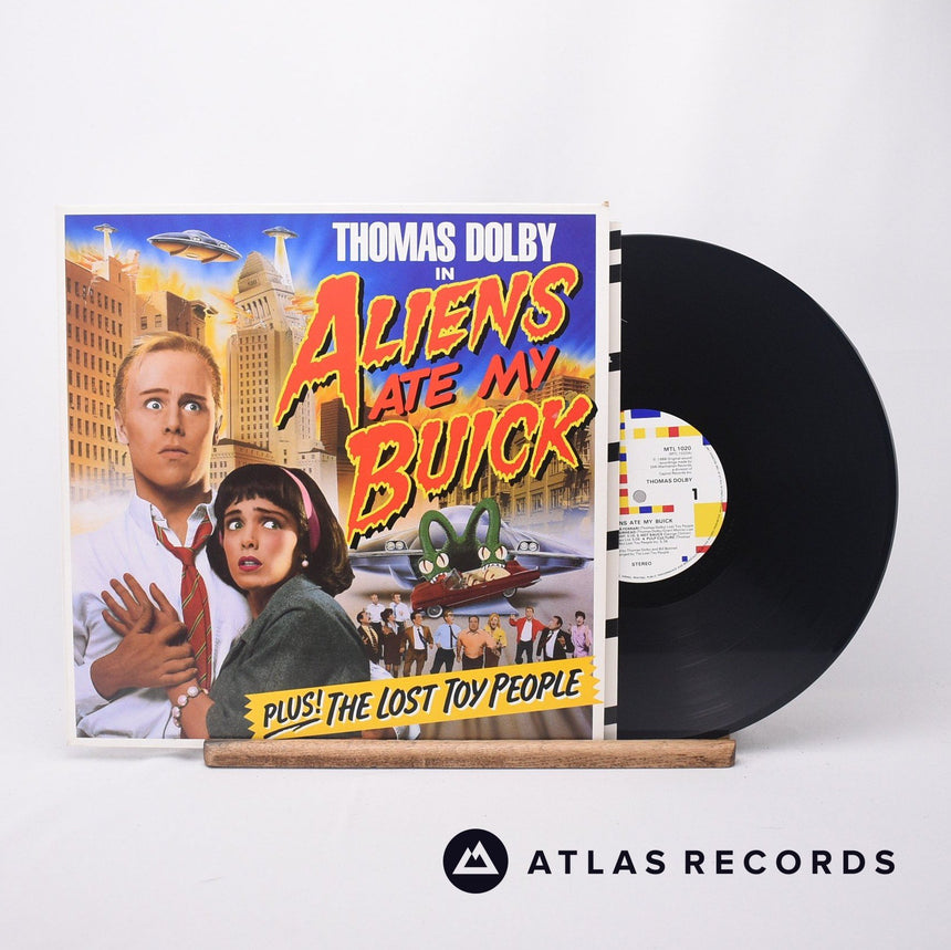 Thomas Dolby Aliens Ate My Buick LP Vinyl Record - Front Cover & Record