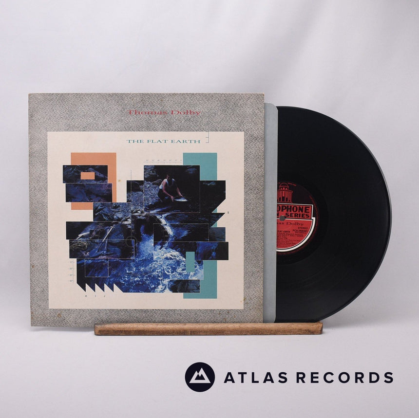 Thomas Dolby The Flat Earth LP Vinyl Record - Front Cover & Record