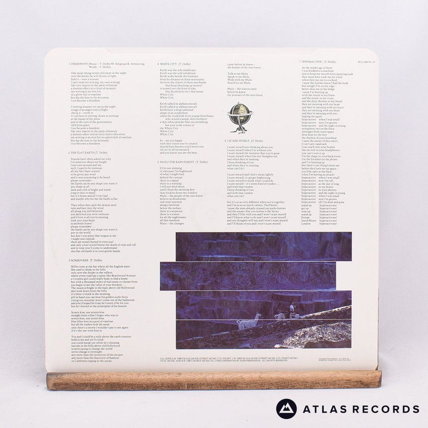 Thomas Dolby - The Flat Earth - LP Vinyl Record - EX/EX