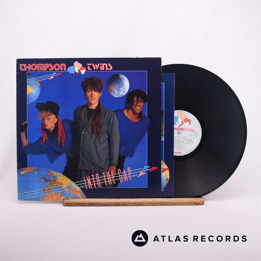Thompson Twins Into The Gap LP Vinyl Record - Front Cover & Record