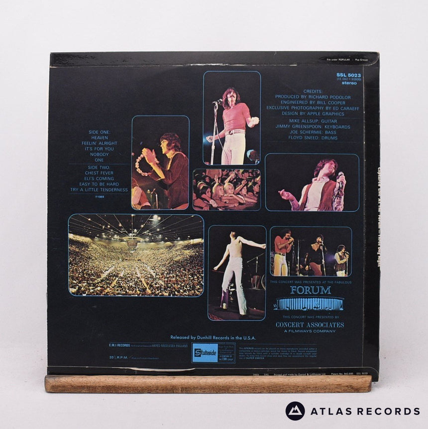 Three Dog Night - Captured Live At The Forum - LP Vinyl Record - VG+/EX