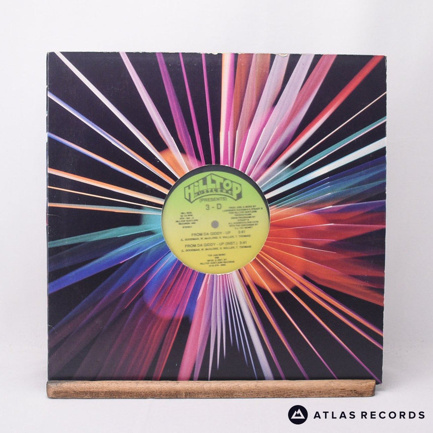 Three Times Dope From Da Giddy Up 12" Vinyl Record - Front Cover & Record