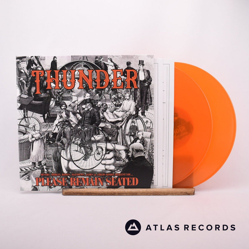 Thunder Please Remain Seated 2 x LP Vinyl Record - Front Cover & Record