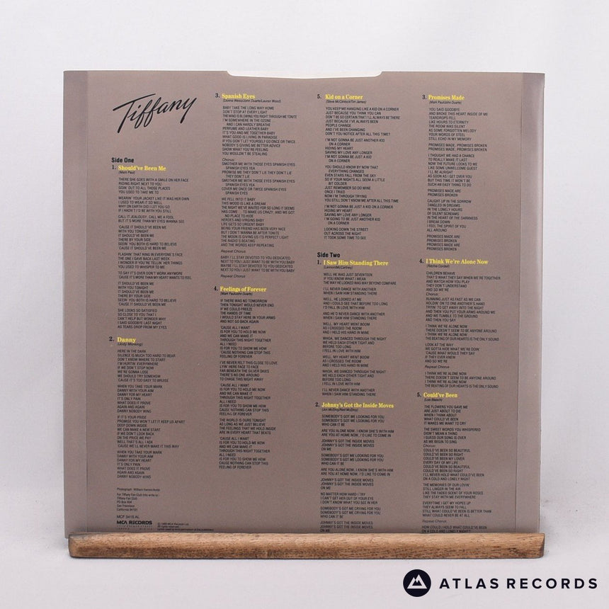 Tiffany - Tiffany - LP Vinyl Record - EX/VG+