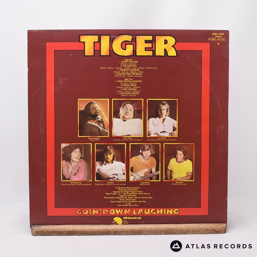 Tiger - Goin' Down Laughing - LP Vinyl Record - VG+/NM