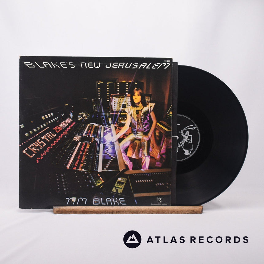 Tim Blake Blake's New Jerusalem LP Vinyl Record - Front Cover & Record