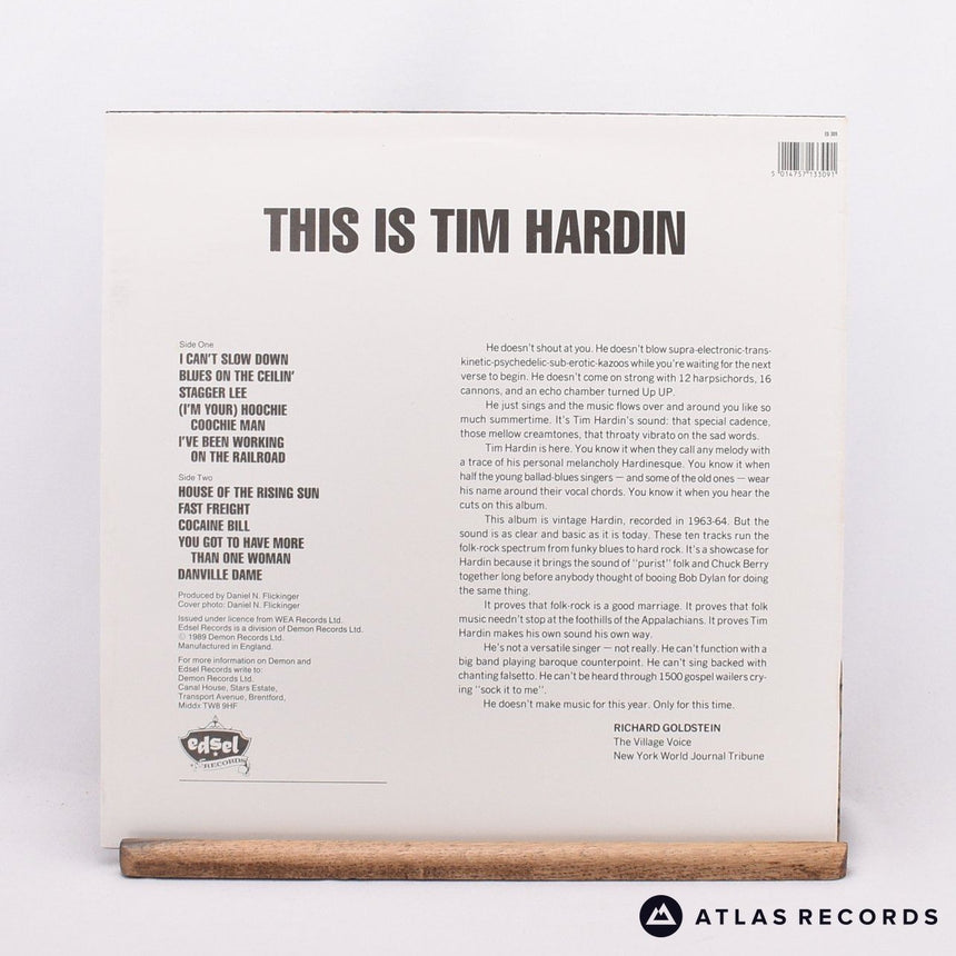 Tim Hardin - This Is Tim Hardin - Reissue LP Vinyl Record - EX/NM