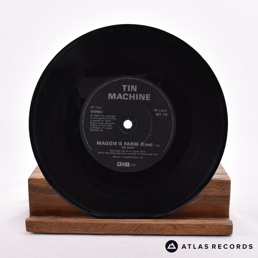 Tin Machine - Maggie's Farm - 7" Vinyl Record - EX/VG+