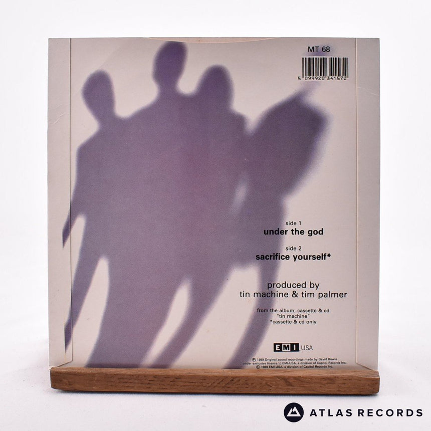 Tin Machine - Under The God - 7" Vinyl Record - EX/VG+