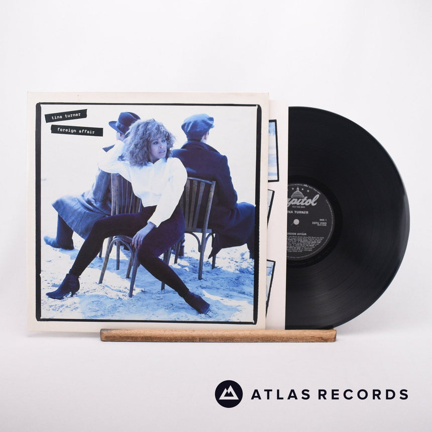 Tina Turner Foreign Affair LP Vinyl Record - Front Cover & Record